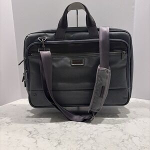 Briggs & Riley Large Expandable Briefcase Work Model KB437X-10 In Gray